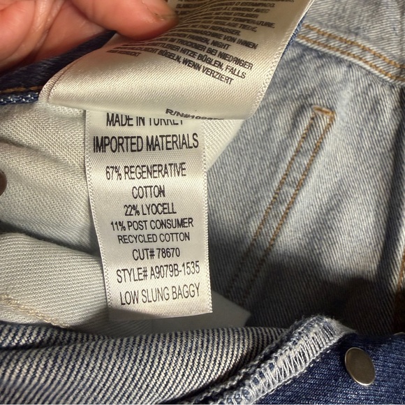 Agolde Low Slung Baggy in Essence 26 Relaxed fit - Picture 8 of 12